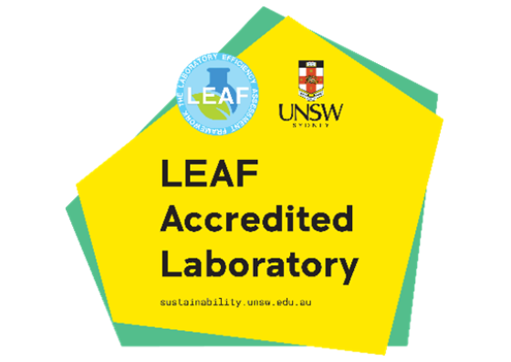 Accredited lab stickers