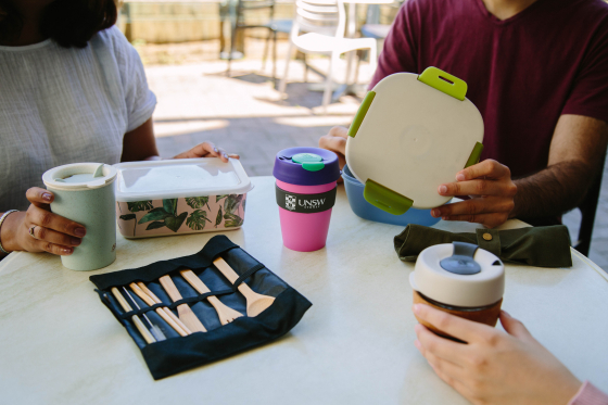 Reusable crockery