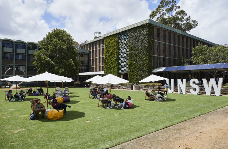 O-week Library Lawn