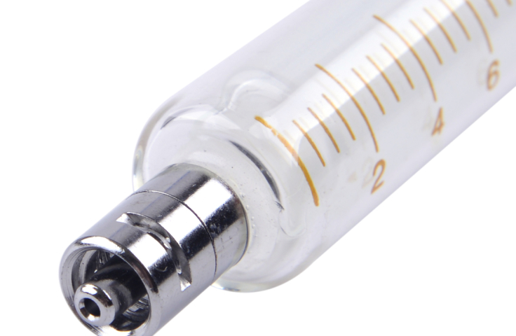 Glass syringe