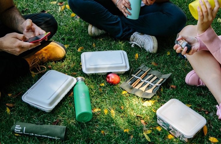 UNSW is going plastic free