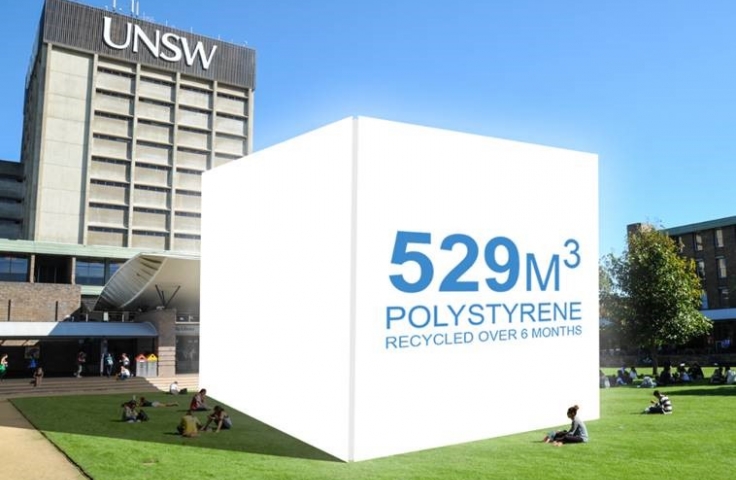 polystyrene library lawn